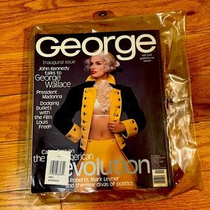 JFK jr. 1st edition George mag, bonus ‘99 Spcl Life jfk jr cover, Caroline inset